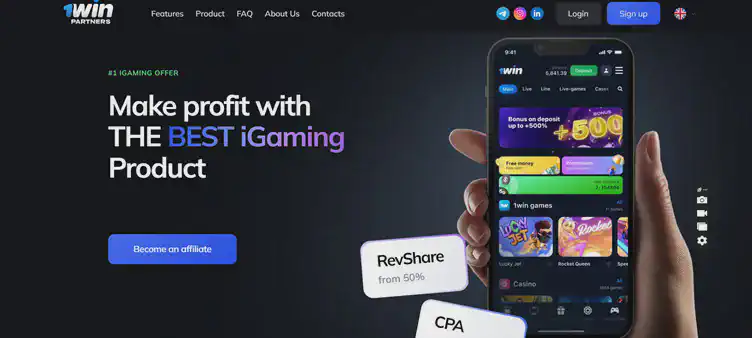 1win affiliate program