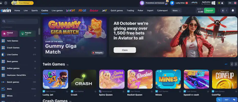 1win casino