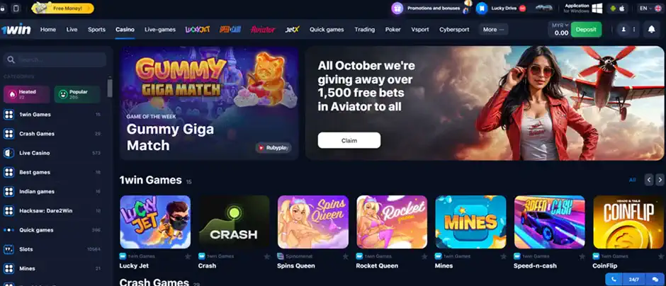 1win casino